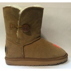 УГГИ коричневые мужские с пуговицей