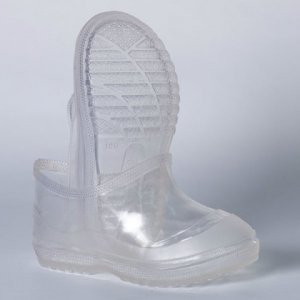 Галоши детские прозрачные на валенки