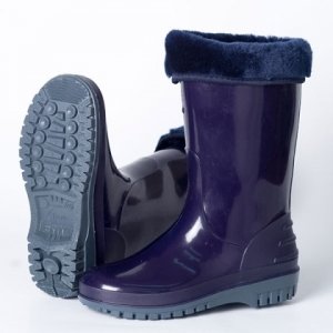 Сапоги женские цветные с утеплителем