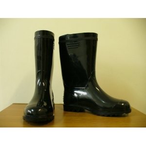 Сапоги полурабочие с рисунком-камуфляж